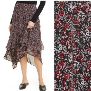 Free people Zuma Drippy Ruffle Skirt